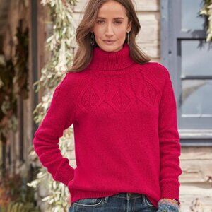 Sundance Mountainview Sweater Red Size S
